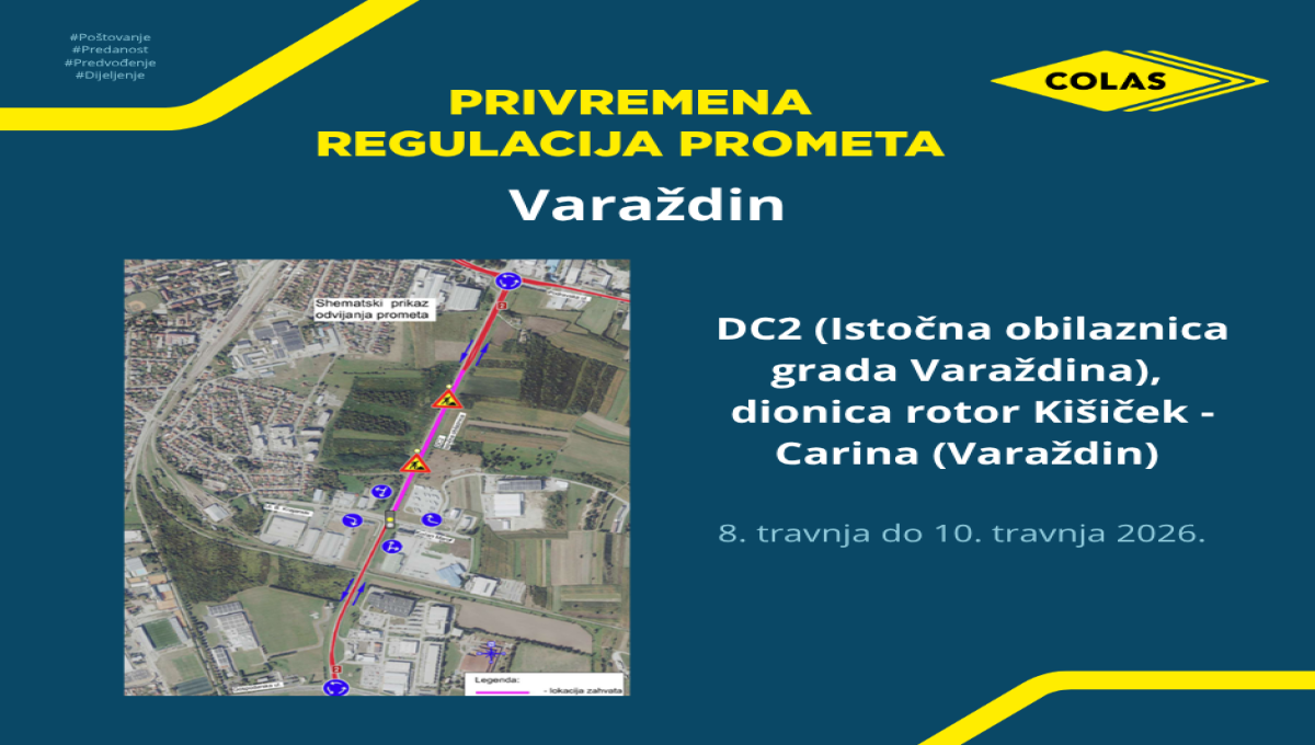 privremena regulacija prometa